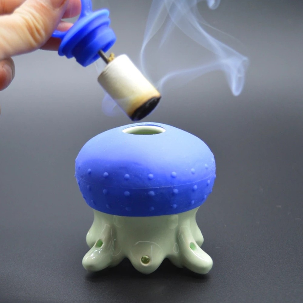 Ceramic moxibustion pot, moxa cup, moxibustion tool, massage