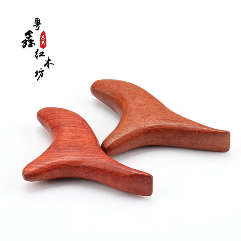 Blood circulation wooden massager