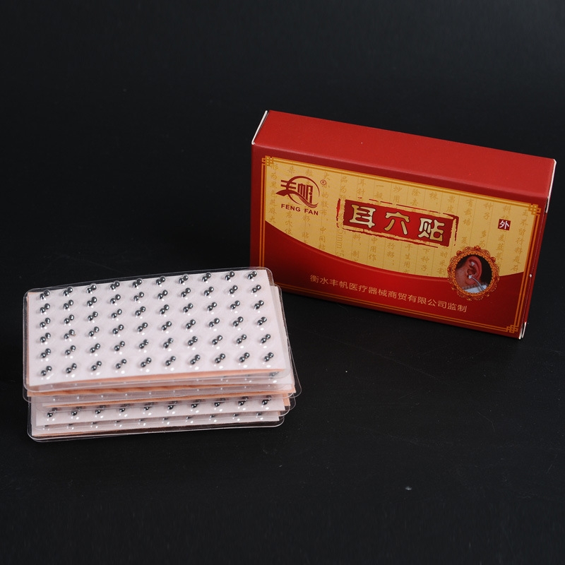 600 double ear acupuncture patch massage ear patch