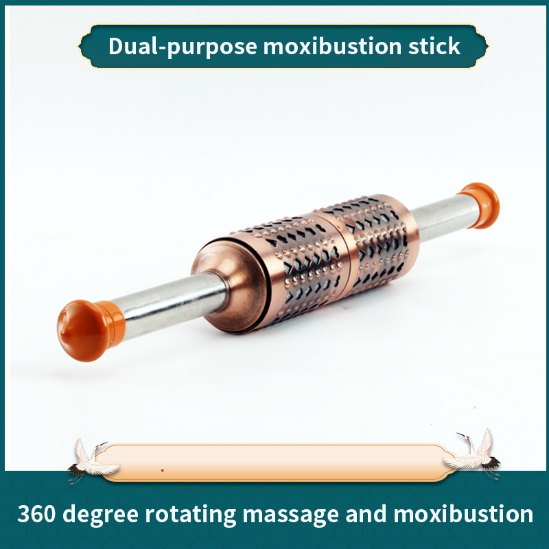 Multifunctional moxibustion device with moxibustion stick