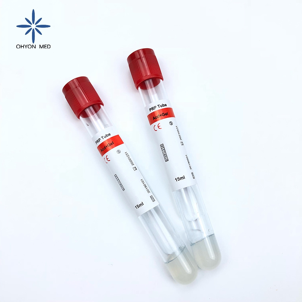 PRP TUBE 15ml ACD GEL prp Serum tube