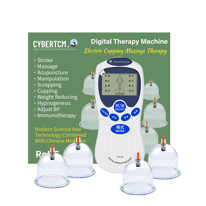 cybertcm export overseas electric needle instrument Meridian instrument cupping machine household moisture vacuum cupping machine