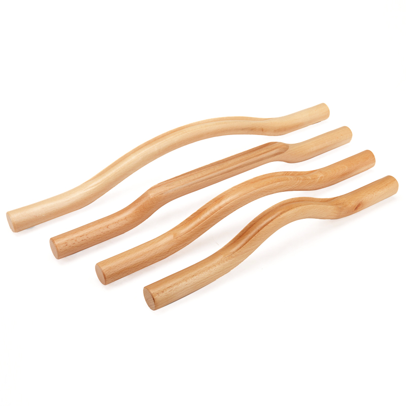 38cm-52cm Beech Stick Body Massage Stick