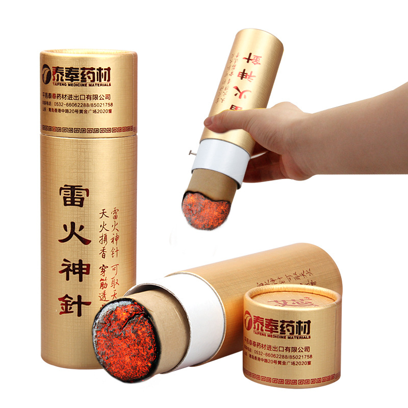 Moxa core thick moxa strip plus medicine moxibustion strip three years old moxa wool processing moxa column single