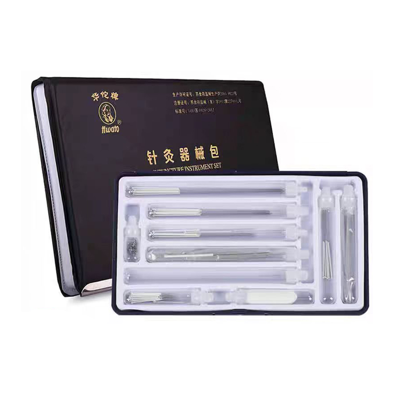 Huatuo brand acupuncture and moxibustion instrument package bottle acupuncture needle a variety of instruments ZBX-2 type storage box set large, medium and smal