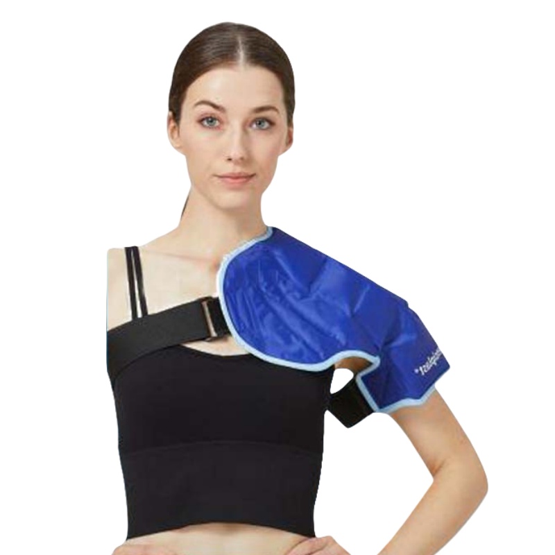 Gel ice shoulder protector Ice pack adjustable sports strap Cold and hot shoulder protector